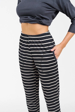 Italian Fashion Betty r.3/4 dł.sp. Nocna piżama, grafit/druk