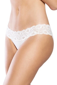 Italian Fashion Jamajka mini Majtki figi, biały