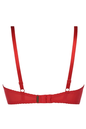 Axami V-8131 Biustonosz push-up, czerwony