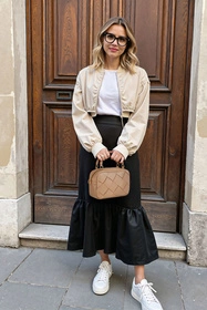 Vivisence T0010 Torebka na ramię, beżowy