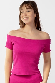 Dkaren Bayo-Kpl Komplet legginsy + bluzka, fuksja