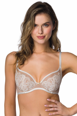 Mat 3804/2 Frances Biustonosz mi�kki, be�-mleko
