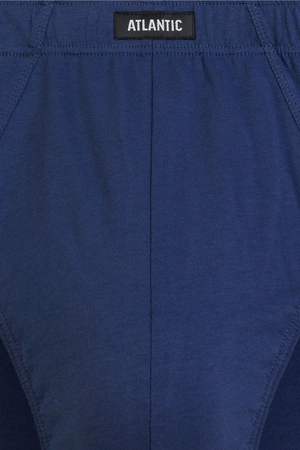 Atlantic 6SMP-001 6-pack Majtki slipy, niebieski ciemny/granat/zielony/brąz/grafit/denim