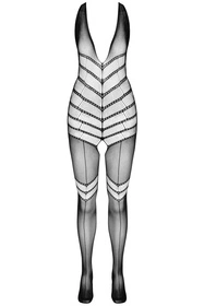 Passion BS100 Body bodystocking, black