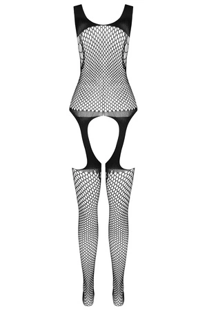 Passion BS104 Body bodystocking, black