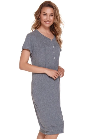 Doctor Nap TCB.4348 Nocna koszula, dark grey