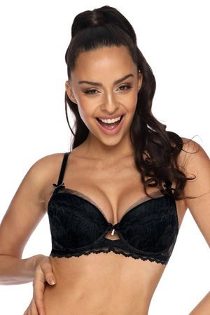 Mat 3329/11 Angel Biustonosz push-up, czarny