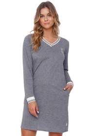 Doctor Nap TM.4534 Nocna koszula, dark grey