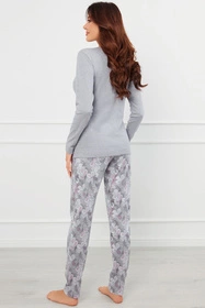 Italian Fashion Ibena dł.r. dł.sp. Nocna piżama, melanż/druk