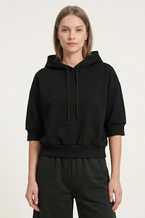 Vivisence 9008 Bluza nierozpinana, czarny