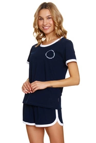 Doctor Nap PM.7217 Nocna piżama, navy blue