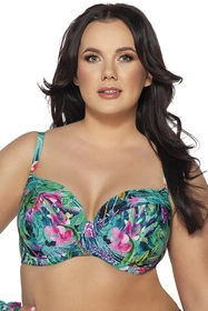 Ava SK-205 Kostium kąpielowy biustonosz usztywniany, paradise