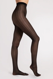 Fiore Candy crush 30 DEN G6108 Wyrób pończoszniczy rajstopy, black