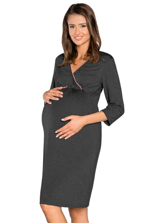 Italian Fashion Sonata r.3/4 Nocna koszulka, c.melanż/łosoś