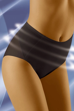 Wol-Bar Eco-Ah Majtki wysokie figi, czarny