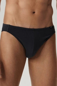 Atlantic 2BMP-014 2-pack Majtki slipy, grafitowy