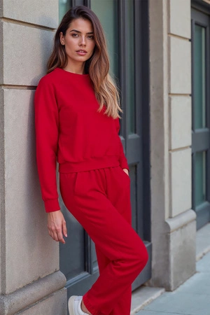 Vivisence 9204kmpl Komplet bluza+spodnie, czerwony