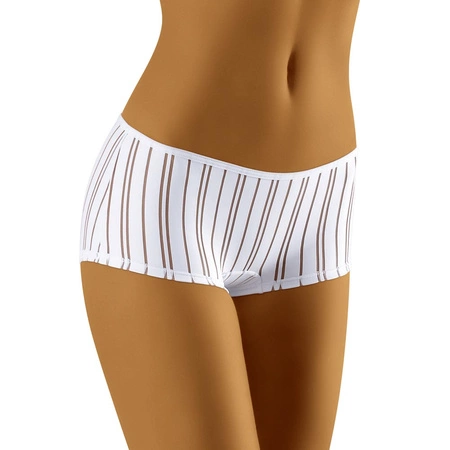 Wol-Bar Moly Majtki szorty, biały