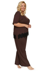 Doctor Nap PW.7536 Nocna piżama, chocolatte