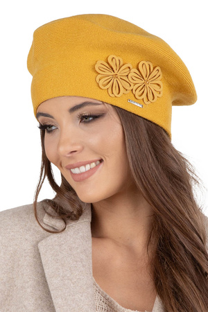Vivisence 7007 Nakrycie g�owy beret, miodowy