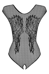 Obsessive B112 teddy Body sexy, czarny