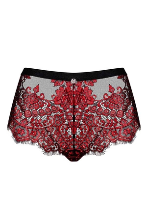 Obsessive Redessia shorties Majtki szorty, bordowy