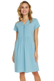 Doctor Nap TCB.5336 Nocna koszula, ice blue