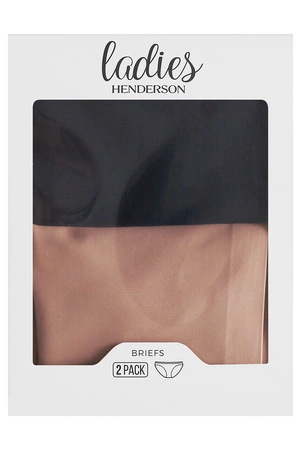 Henderson Finau 43672 2-pak Majtki figi, black/brown