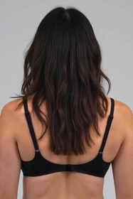 Vivisence 3230 Kostium kąpielowy biustonosz usztywniany, czarno-srebrny