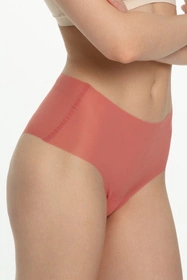 Julimex Mousse Maxi Majtki wysokie figi, koralowy