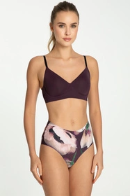 Julimex Simple Maxi Majtki wysokie figi, velvet bloom