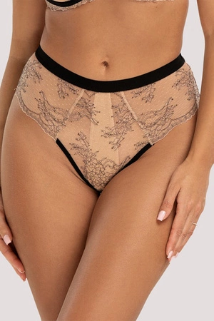 Unikat Atina Majtki figi, beż-czarny