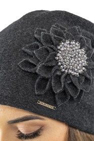 Vivisence 7052 Nakrycie głowy czapka, ciemnoszary