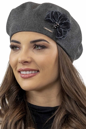 Vivisence 7036 Nakrycie głowy beret, ciemnoszary