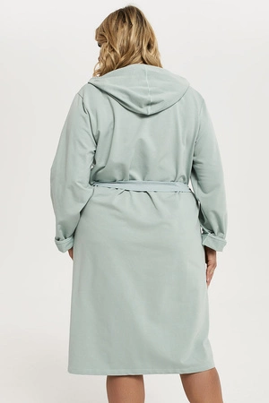 Italian Fashion Karina dł.r. Nocna szlafrok, mięta
