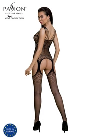 Passion ECO BS004 Body bodystocking, black