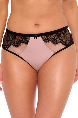 Gaia 1274B Frida Majtki brazyliany, czarno-różowy