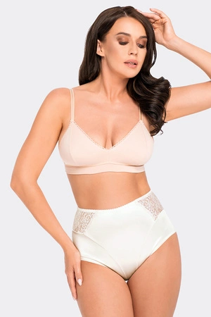 Babell BBL 103 Majtki wysokie figi, ecru