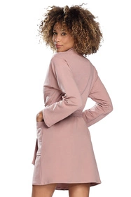 Dkaren Pola Nocna szlafrok, pudrowy róż