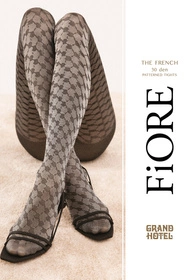 Fiore The French 30 DEN G6098 Wyrób pończoszniczy rajstopy, black