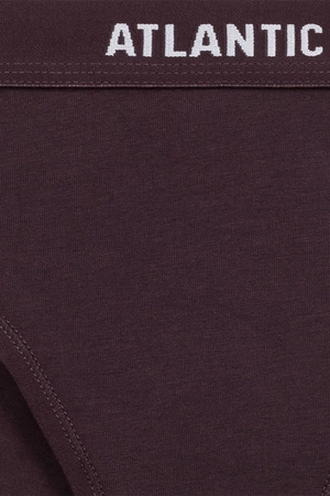 Atlantic 3CLP-012 3-pack Majtki figi, różowy ciemny/wino/ciemny beż