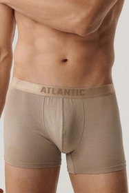 Atlantic 2BMH-012 2-pack Majtki bokserki, beżowy