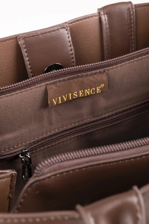 Vivisence T0005 Torebka do ręki, brązowy