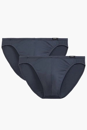 Atlantic 2BMP-014 2-pak Majtki slipy, grafitowy