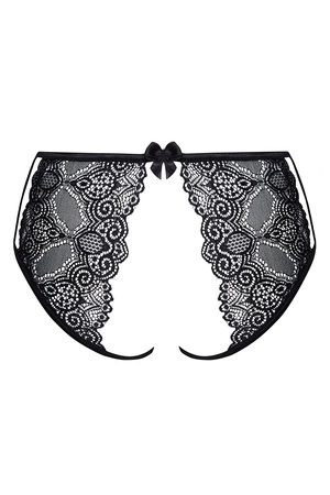 Beauty Night Polly BN6610 Majtki figi otwarte, black