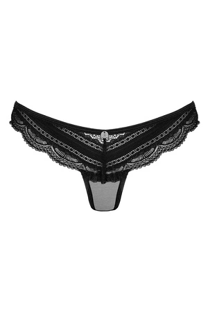 Obsessive Ivannes panties Majtki figi, czarny