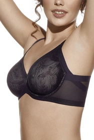 Selene Frida Biustonosz miękki, negro