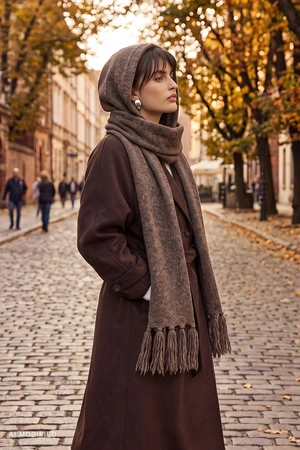 Vivisence 7116 Nakrycie głowy kaptur, brązowy