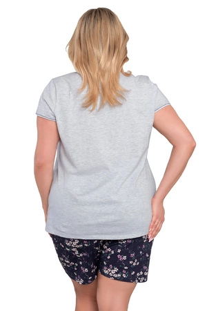 Italian Fashion Celestina kr.r. kr.sp. Nocna piżama, j.melanż/druk