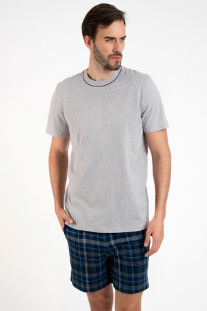 Italian Fashion Ruben kr.r. kr.sp. Nocna pi�ama, melan�/druk